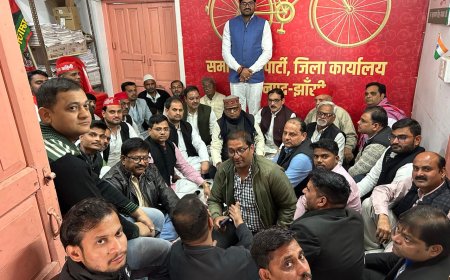 पीडीए पंचायत कार्यक्रम 20 दिसंबर 2024 की रूपरेखा बनाई गई कार्यक्रम में शामिल होंगे प्रदेश अध्यक्ष माननीय श्याम लाल पाल जी|