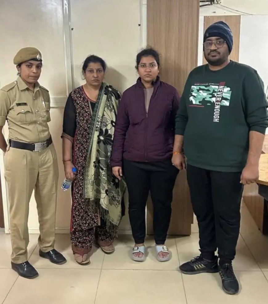 AI इंजीनियर अतुल सुभाष सुसाइड केस: पत्नी निकिता गुरुग्राम से, सास-बेटे प्रयागराज से गिरफ्तार