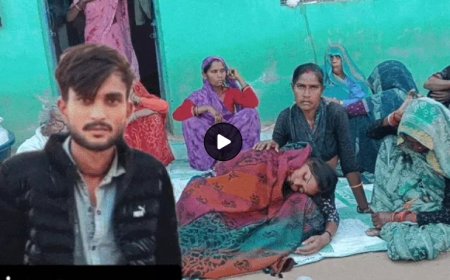 बेटे और नई बहू के लिए बनाया था नया घर':झांसी में शादी के 25 दिन पहले हो गई बेटे की हत्या